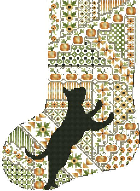 (image for) Cats And Stockings Halloween